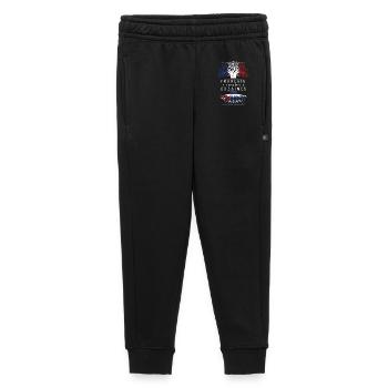 Francais De Racines Cubaines T-Shirt Cadeau Humour - Pantalon de survêtement enfant/adolescent premium - noir - Devant - AI Model Kid Male (0cm)