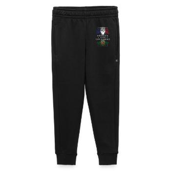 Francais De Racines Cantalouses T-Shirt Cadeau ... - Pantalon de survêtement enfant/adolescent premium - noir - Devant - AI Model Kid Male (0cm)