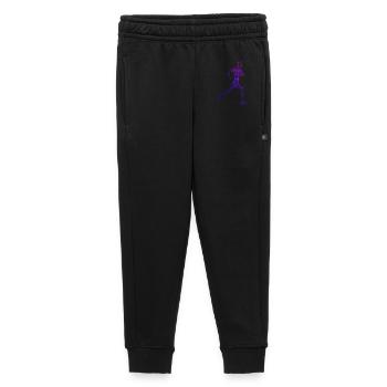 Gift idea for a running with running - Kids’/Teens' Premium Sweatpants - black - Front - AI Model Kid Male (0cm)