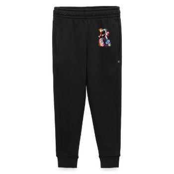 Colorful Cyclist in the Whirlpool - Kids’/Teens' Premium Sweatpants - black - Front - AI Model Kid Male (0cm)