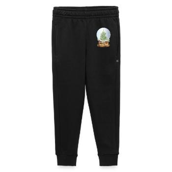 schöne nostalgische Schneekugel mit Weihnachtsbaum - Kinder/Teenager Premium Sweathose - Schwarz - Vorne - AI Model Kid Male (0cm)