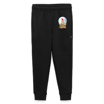 schöne nostalgische Schneekugel mit Teddybär - Kinder/Teenager Premium Sweathose - Schwarz - Vorne - AI Model Kid Male (0cm)