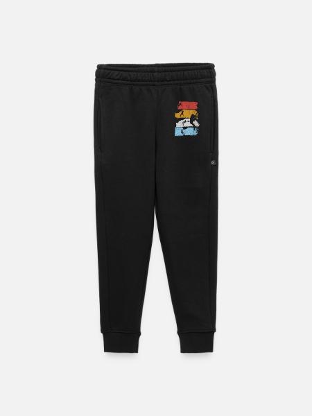 Surf Stripes Silhouette - Kids’/Teens' Premium Sweatpants - black
