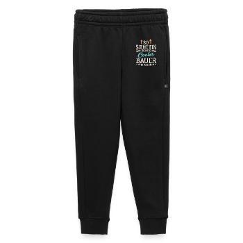 So sieht ein richtig cooler Bauer aus Landwirt - Kinder/Teenager Premium Sweathose - Schwarz - Vorne - AI Model Kid Male (0cm)