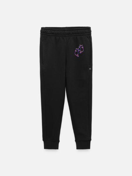 Regenbogen Katzen LGBT - Kinder/Teenager Premium Sweathose - Schwarz