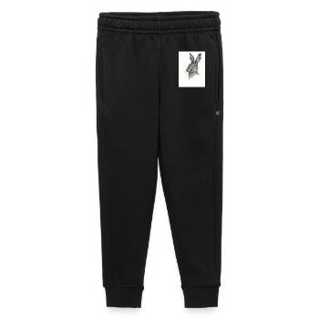 Not just another Rabbit - Kids’/Teens' Premium Sweatpants - black - Front - AI Model Kid Male (0cm)