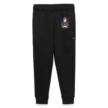 Francais De Racines Polonaises T-Shirt Cadeau H... - Pantalon de survêtement enfant/adolescent premium - noir - Devant - AI Model Kid Male (0cm)