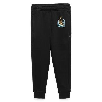 Neptune avec Merlin - Pantalon de survêtement enfant/adolescent premium - noir - Devant - AI Model Kid Male (0cm)