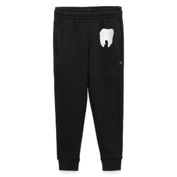 Dent blanche radieuse - Pantalon de survêtement enfant/adolescent premium - noir - Devant - AI Model Kid Male (0cm)