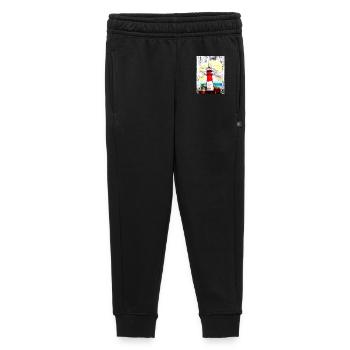 CE Vacances I Phare I Büsum I Mer du Nord - Pantalon de survêtement enfant/adolescent premium - noir - Devant - AI Model Kid Male (0cm)