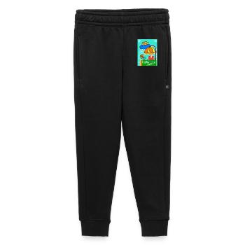 EC Femme I Dictons positifs I Fête des mères I Vacances - Pantalon de survêtement enfant/adolescent premium - noir - Devant - AI Model Kid Male (0cm)