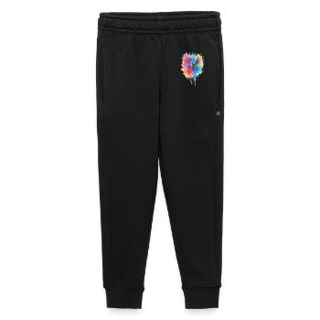 Rauschender Aquarell Phoenix - Kinder/Teenager Premium Sweathose - Schwarz - Vorne - AI Model Kid Male (0cm)