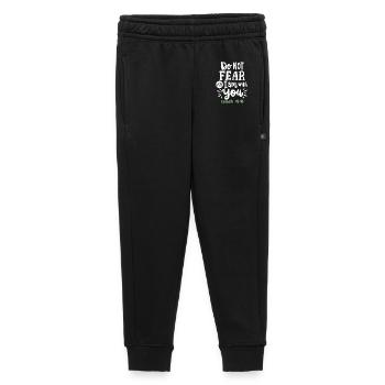 Christlicher Glaube Bibelvers - Kinder/Teenager Premium Sweathose - Schwarz - Vorne - AI Model Kid Male (0cm)