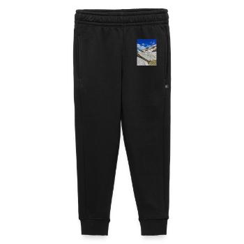 Lac Blanc June 2024 - Kids’/Teens' Premium Sweatpants - black - Front - AI Model Kid Male (0cm)