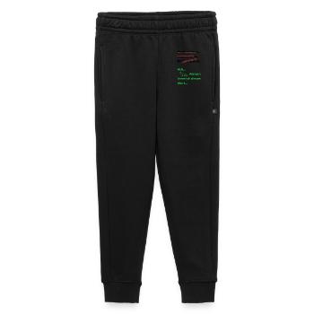 Prokrastination lustiger Spruch Hängematte - Kinder/Teenager Premium Sweathose - Schwarz - Vorne - AI Model Kid Male (0cm)