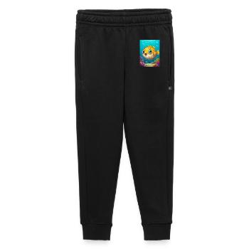 Pufferfish – poisonous fish in tropical coral reef - Kids’/Teens' Premium Sweatpants - black - Front - AI Model Kid Male (0cm)