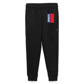 Mendrisio Blue Red Vertical - Kids’/Teens' Premium Sweatpants - black - Front - AI Model Kid Male (0cm)