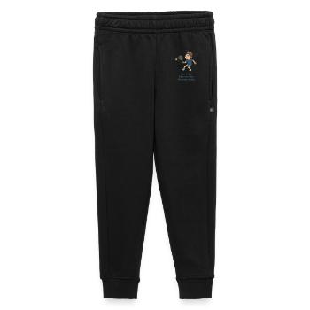 Padelwitz balayé par les vents - Pantalon de survêtement enfant/adolescent premium - noir - Devant - AI Model Kid Male (0cm)