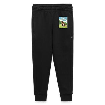 Deutscher Schäferhund in bayerischer Tracht - Kinder/Teenager Premium Sweathose - Schwarz - Vorne - AI Model Kid Male (0cm)