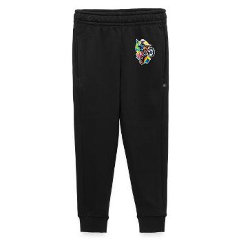 Motocross biker motorcycle cross trial enduro freestyle - Kids’/Teens' Premium Sweatpants - black - Front - AI Model Kid Male (0cm)