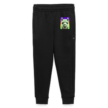 Alpaga - Pantalon de survêtement enfant/adolescent premium - noir - Devant - AI Model Kid Male (0cm)