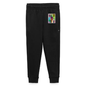 Tiger_4 - Kids’/Teens' Premium Sweatpants - black - Front - AI Model Kid Male (0cm)