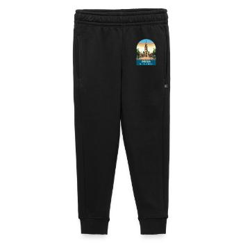 Breda Néerlandaise Grote Kerk Art de voyage vintage - Pantalon de survêtement enfant/adolescent premium - noir - Devant - AI Model Kid Male (0cm)