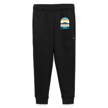Palais de Séoul Corée du Sud Art de voyage vintage - Pantalon de survêtement enfant/adolescent premium - noir - Devant - AI Model Kid Male (0cm)