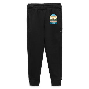 Art d’affiches de voyage vintage à Dresde, Allemagne - Pantalon de survêtement enfant/adolescent premium - noir - Devant - AI Model Kid Male (0cm)