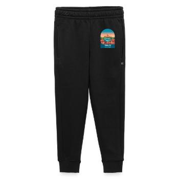 Affiche de voyage vintage Skyline à Tbilissi, Géorgie - Pantalon de survêtement enfant/adolescent premium - noir - Devant - AI Model Kid Male (0cm)
