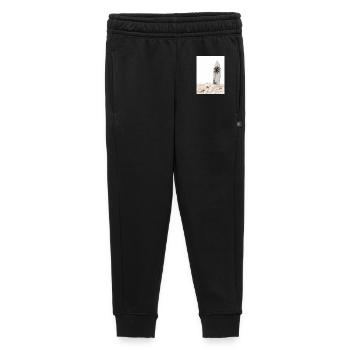 Surfbrett im Sand - Kinder/Teenager Premium Sweathose - Schwarz - Vorne - AI Model Kid Male (0cm)