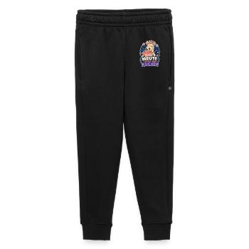 Heute zählt nur Kuchen – Party-Alpaka - Kinder/Teenager Premium Sweathose - Schwarz - Vorne - AI Model Kid Male (0cm)