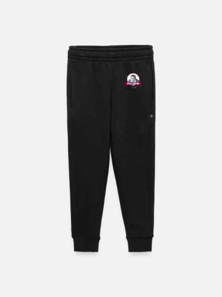 T shirt Hommage Humoristique à Coluche - Pantalon de survêtement enfant/adolescent premium - noir
