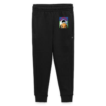 Roma & Sinti G.O. - Kinder/Teenager Premium Sweathose - Schwarz - Vorne - AI Model Kid Male (0cm)