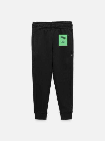 Fußball Leidenschaft Motiv - Kinder/Teenager Premium Sweathose - Schwarz