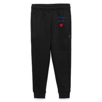 EVJF. MARIEE. TEAM. TEAM MARIEE. FUTURE MARIEE - Pantalon de survêtement enfant/adolescent premium - noir - Devant - AI Model Kid Male (0cm)