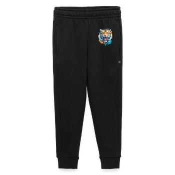 Nepal Tiger - Kids’/Teens' Premium Sweatpants - black - Front - AI Model Kid Male (0cm)