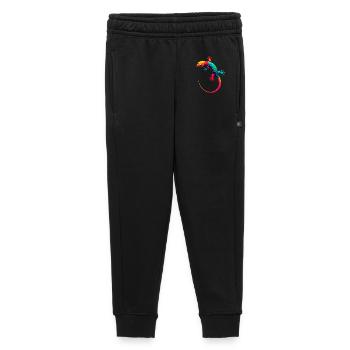 Gecko - Kinder/Teenager Premium Sweathose - Schwarz - Vorne - AI Model Kid Male (0cm)