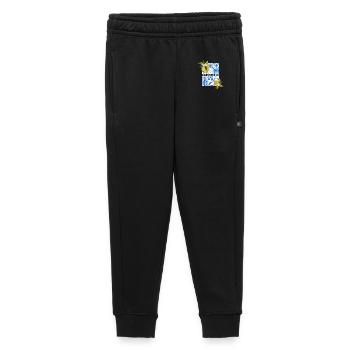 Limoncello – Zitrusfrüchte und Azulejo Muster - Kinder/Teenager Premium Sweathose - Schwarz - Vorne - AI Model Kid Male (0cm)