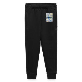 Just for a moment - Kids’/Teens' Premium Sweatpants - black - Front - AI Model Kid Male (0cm)