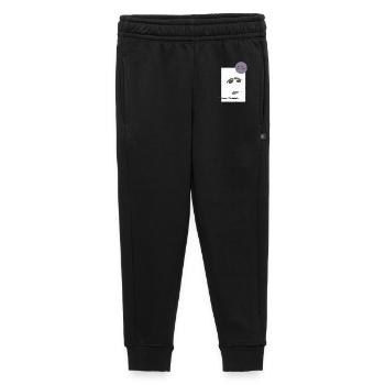 talk about feelings 1 - Kids’/Teens' Premium Sweatpants - black - Front - AI Model Kid Male (0cm)