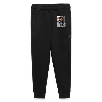 Street Pup Kapuzenpullover - Kinder/Teenager Premium Sweathose - Schwarz - Vorne - AI Model Kid Male (0cm)