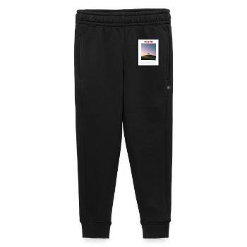 Faith at sunset - Kids’/Teens' Premium Sweatpants - black - Front - AI Model Kid Male (0cm)