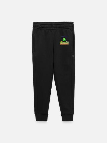 Pixel Crafter Waldabenteuer - Kinder/Teenager Premium Sweathose - Schwarz