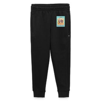 Wombat Shelter Seeker Illustration - Kids’/Teens' Premium Sweatpants - black - Front - AI Model Kid Male (0cm)