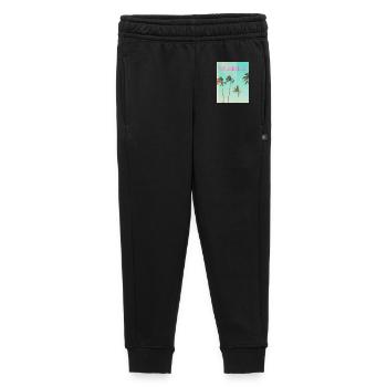 Été sans nom – T-shirt rétro Palm Tree Sunset - Pantalon de survêtement enfant/adolescent premium - noir - Devant - AI Model Kid Male (0cm)