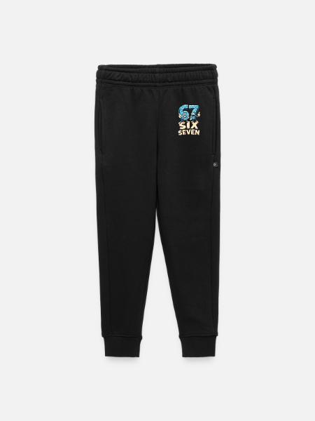 US Flag 67 Memes Six Seven - Kinder/Teenager Premium Sweathose - Schwarz