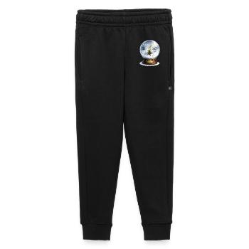 Schneeglöckchen durchbricht den Winter  - Kinder/Teenager Premium Sweathose - Schwarz - Vorne - AI Model Kid Male (0cm)