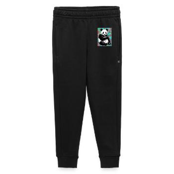 Panda - Kinder/Teenager Premium Sweathose - Schwarz - Vorne - AI Model Kid Male (0cm)