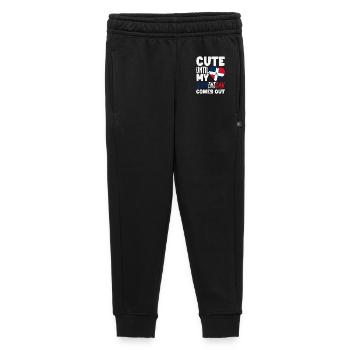 Dominican Republic Flag Dom Rep Pride - Kids’/Teens' Premium Sweatpants - black - Front - AI Model Kid Male (0cm)
